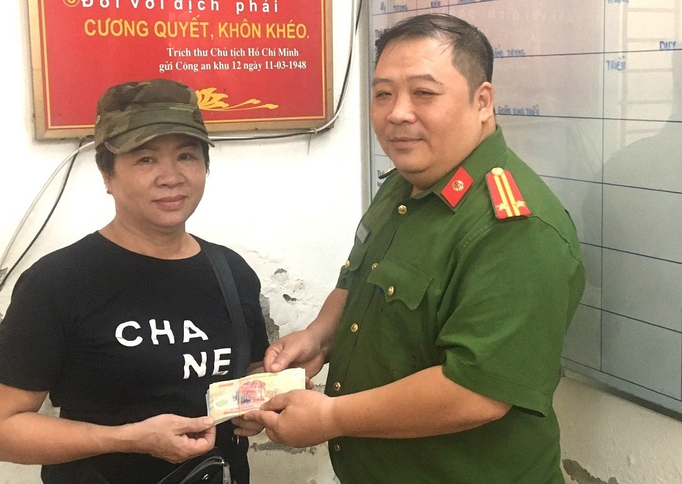 Người dân gửi thư cảm ơn Công an phường Trần Nguyên Hãn (quận Lê Chân)